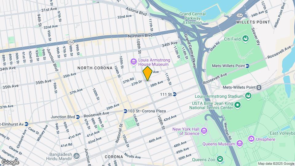 37-45 108th St Map and Location Details