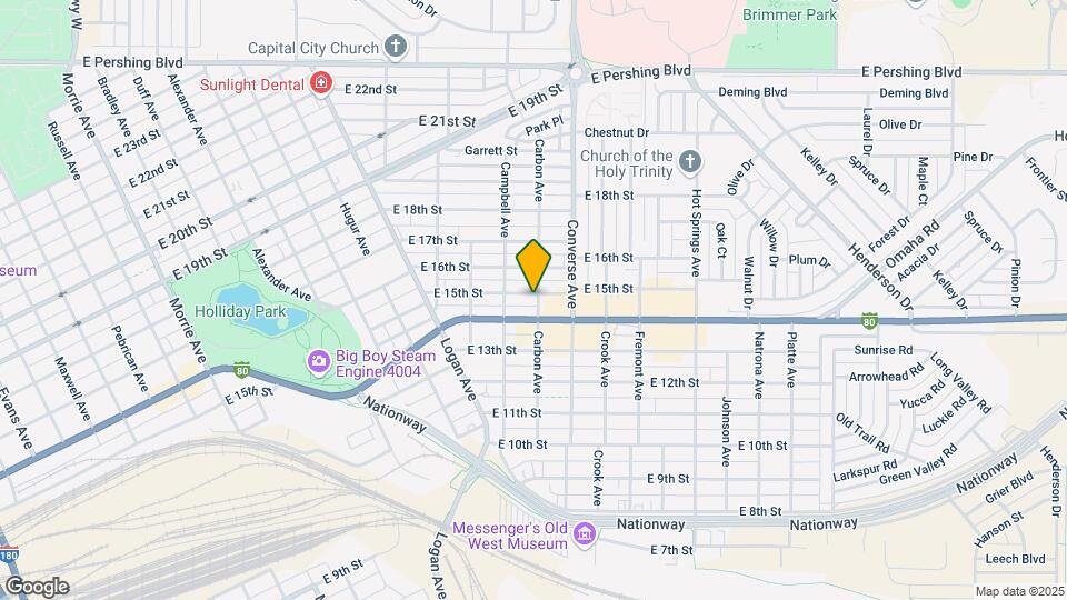 1410 Carbon Ave, Unit B Mapa y Detalles de la Ubicación