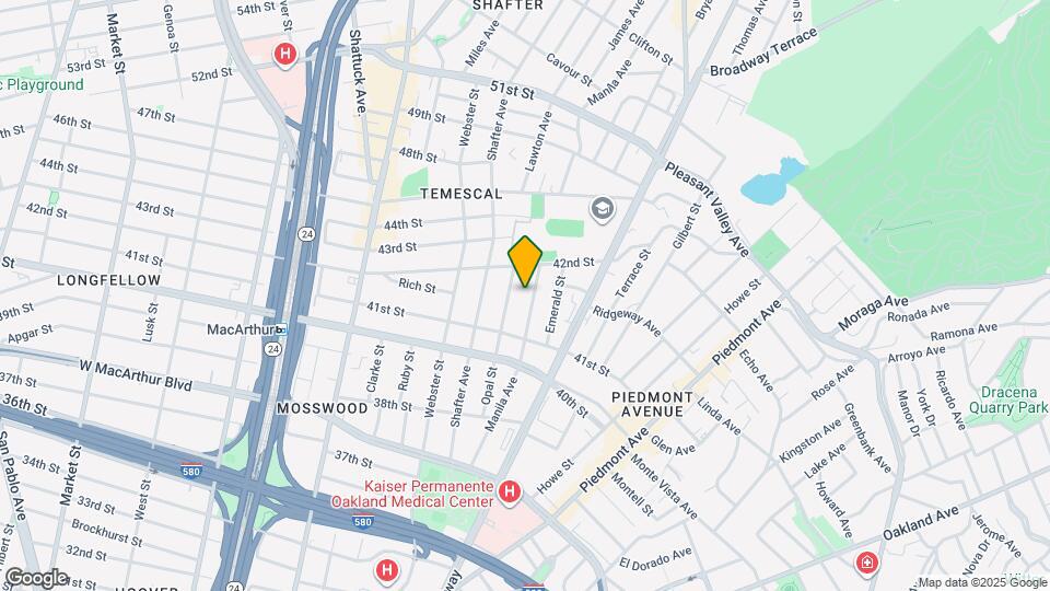 4151 Manila Ave Map and Location Details