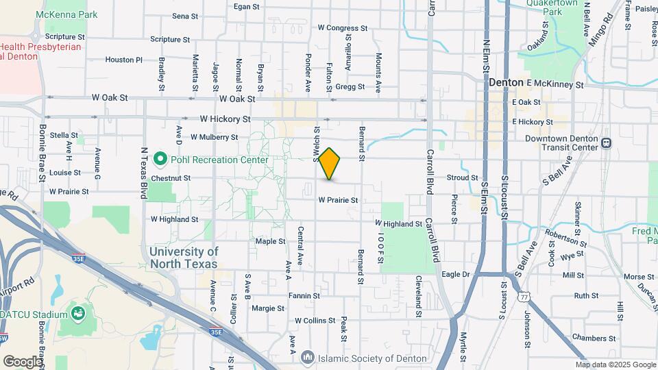 Chestnut Oaks Apartments Map and Location Details