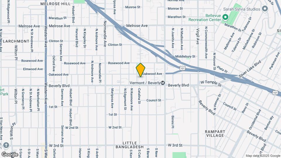 324 N Heliotrope Dr Map and Location Details