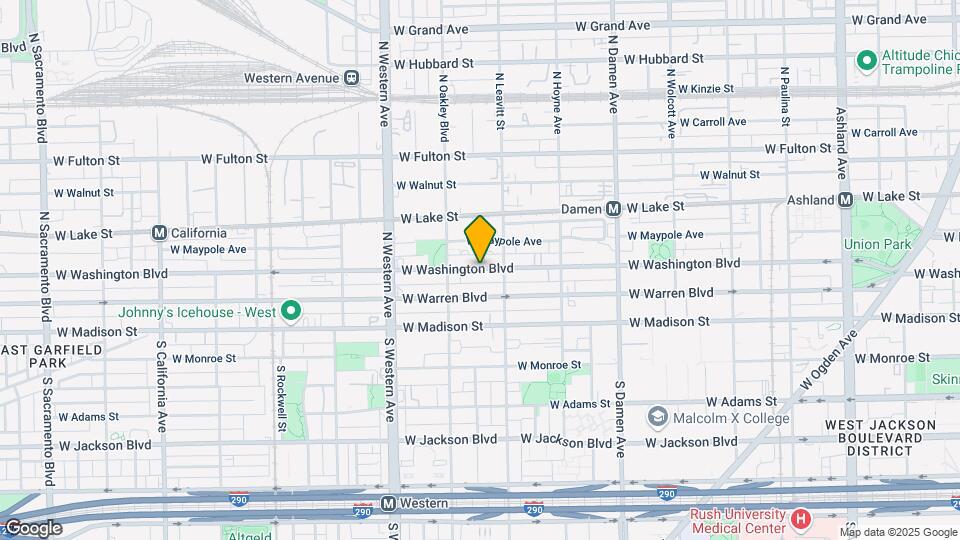 2233 W Washington Blvd Map and Location Details
