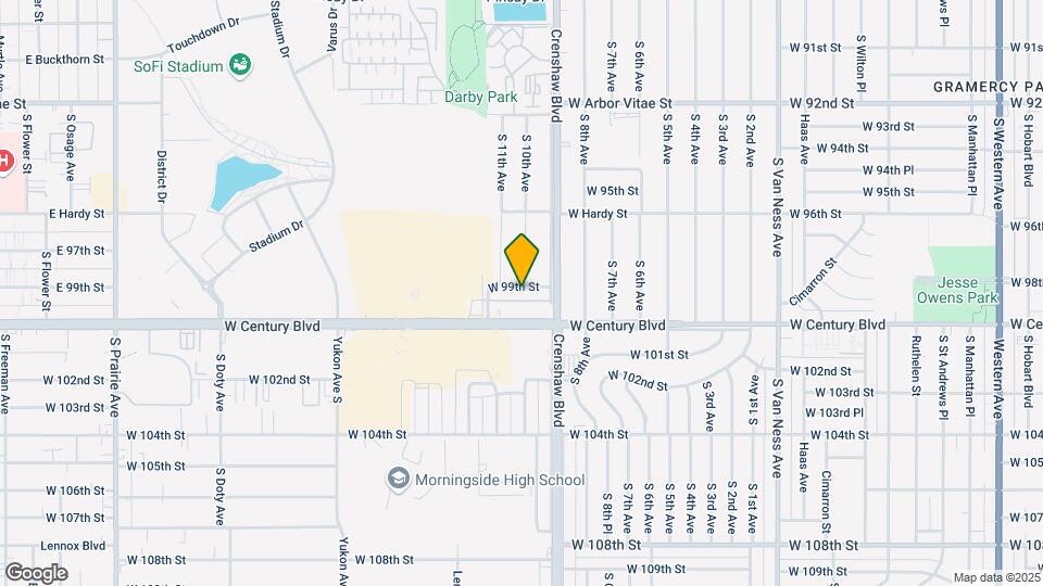 3200 W 99th St Mapa y Detalles de la Ubicación
