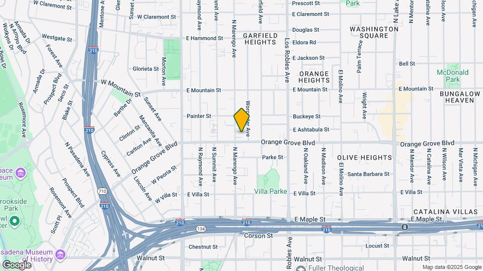 720 N Marengo Ave Map and Location Details