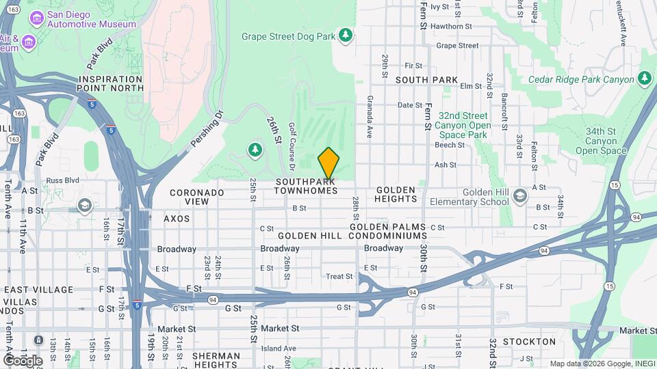 2718 A St Map and Location Details