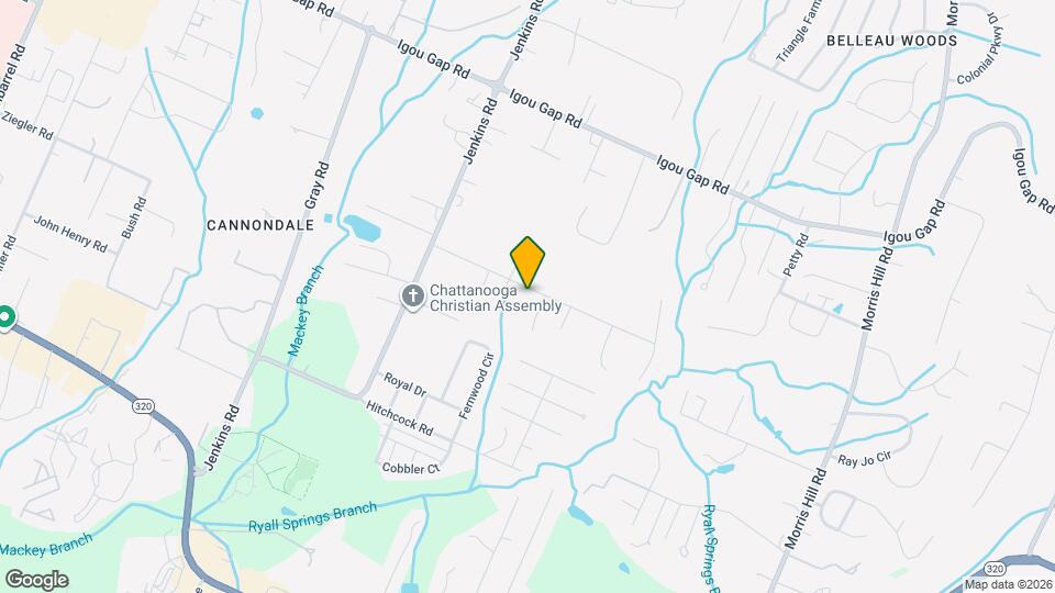 8136 Graham Rd, Unit 100 Mapa y Detalles de la Ubicación