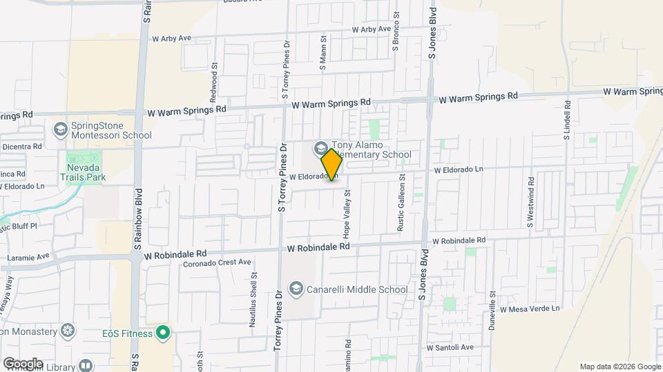 6360 Eldorado Pines Ave Map and Location Details
