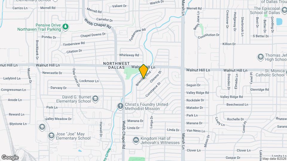 9946 Bowman Blvd Map and Location Details