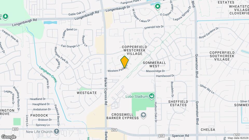 17911 Western Pass Ln Map and Location Details