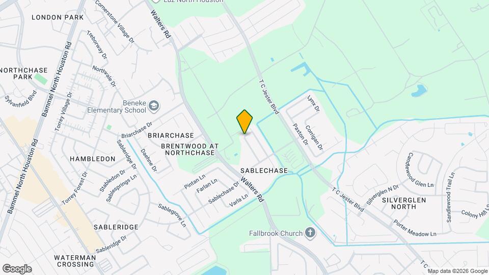 13753 Sablecrest Dr Map and Location Details