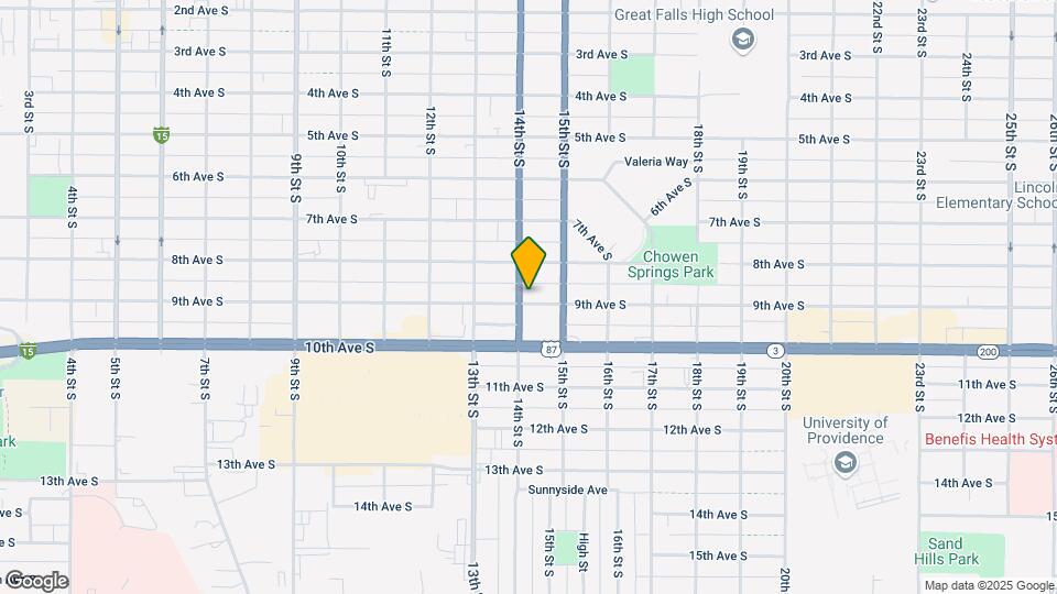 1405 9th Ave S Map and Location Details
