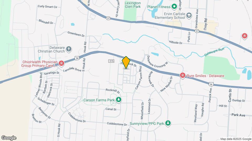 731 Swanson St Map and Location Details