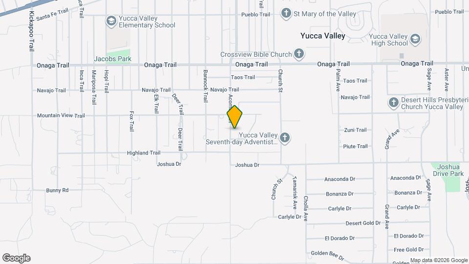 7961 Borrego Ct Map and Location Details