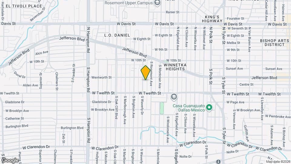 314 S Waverly Dr Map and Location Details