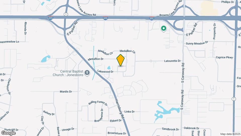 1507 Matlock Dr Map and Location Details