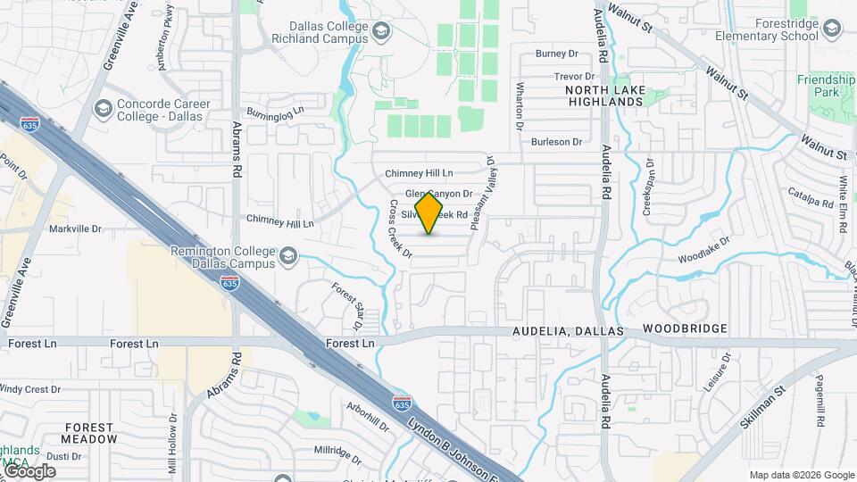 9922 Hickory Crossing Map and Location Details