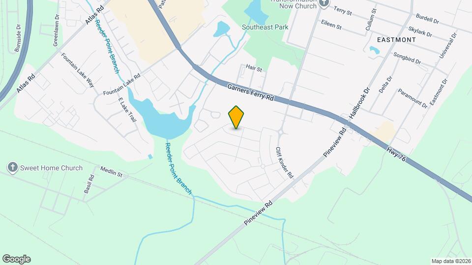 612 Scribes Ln Map and Location Details