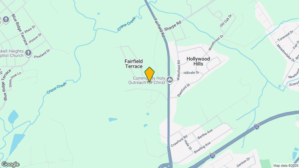 1429 Jerome Dr Map and Location Details