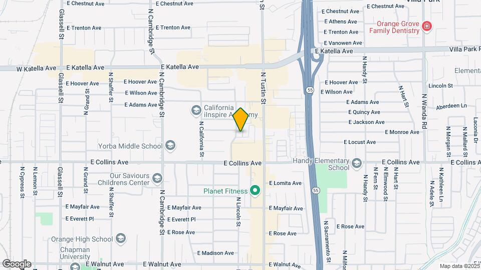 1005 N Lincoln St Mapa y Detalles de la Ubicación