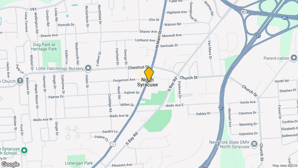 201 S Main St Mapa y Detalles de la Ubicación