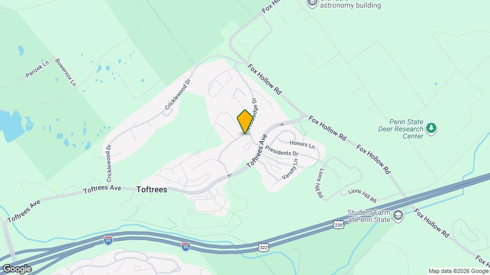 1771 Woodledge Dr Map and Location Details