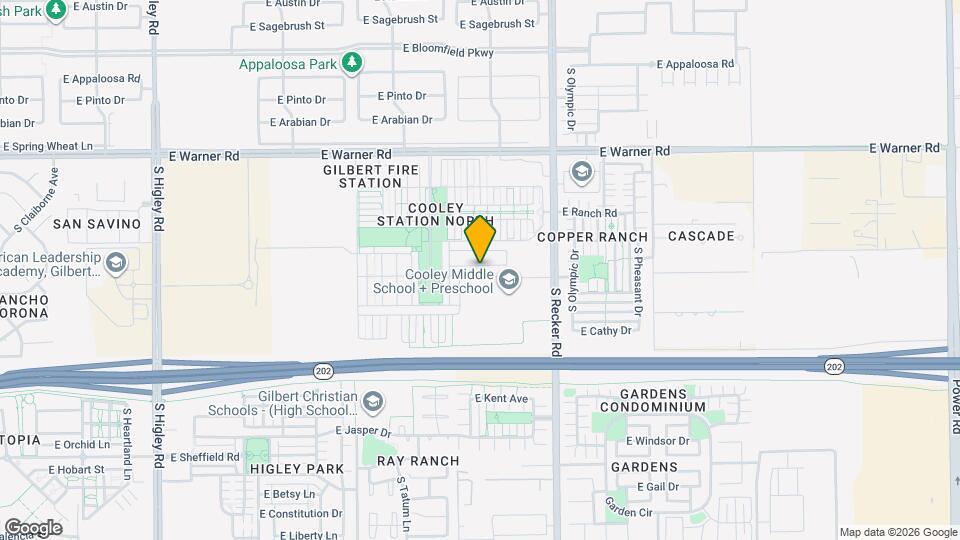 3853 E Sabra Ln Map and Location Details