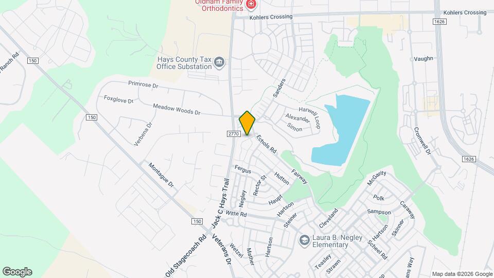 120B Utterback Map and Location Details