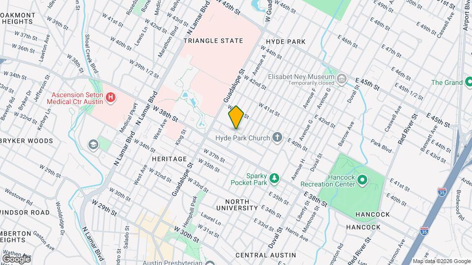 La Paz Apartments Map and Location Details