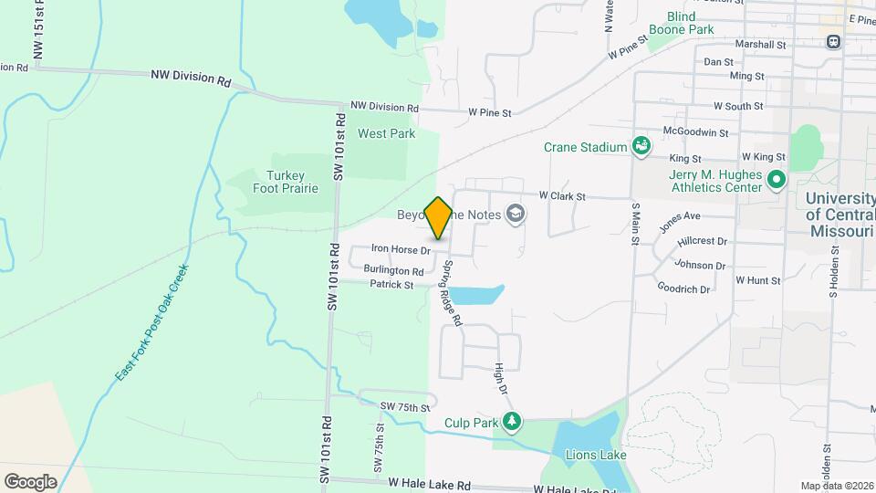 703 Iron Horse Dr Map and Location Details