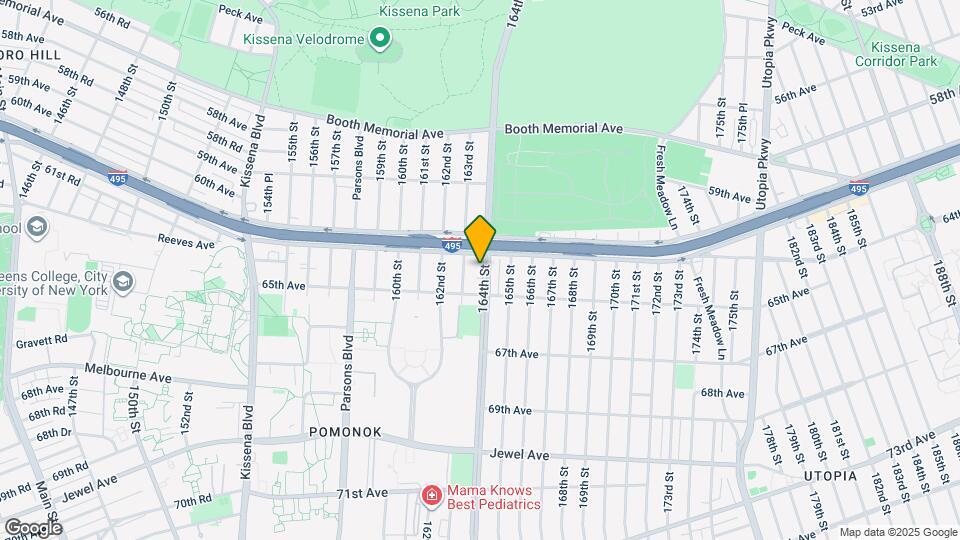 61-26-61164 164th St Map and Location Details