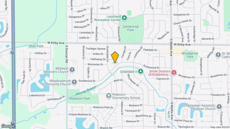 2406 Southwood Dr Map and Location Details