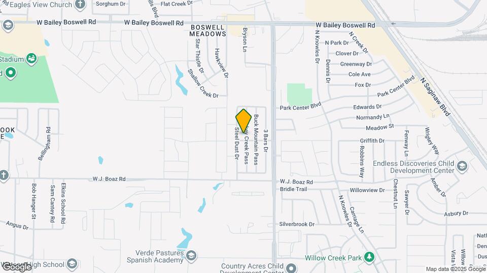 8405 Smokey Creek Pass Map and Location Details