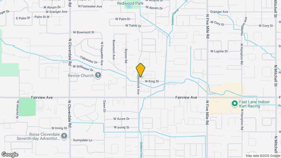 1810 N Shamrock Ave Map and Location Details