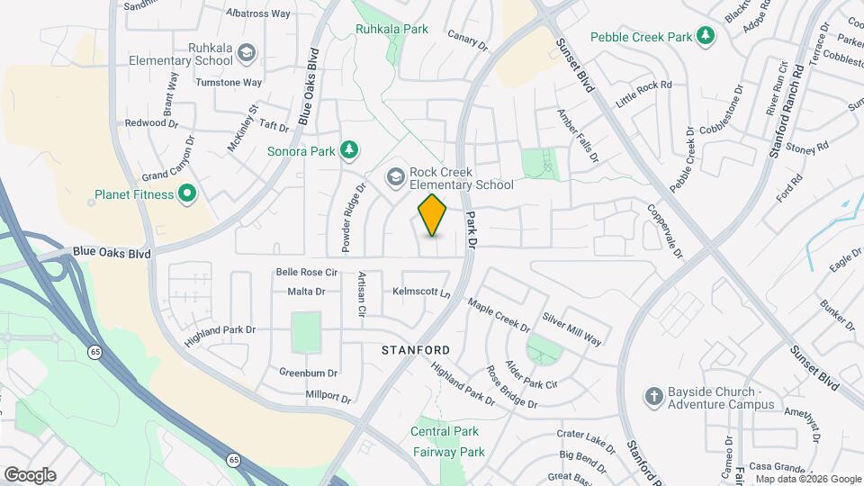 6405 Mendez Creek Ct Map and Location Details