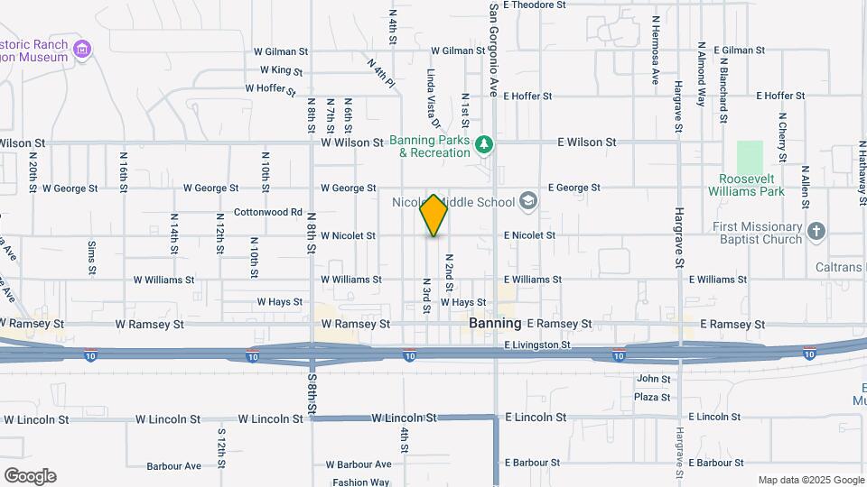 368 N 3rd St Map and Location Details