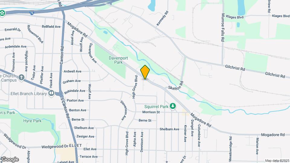 Mogadore Square Apartments Map and Location Details
