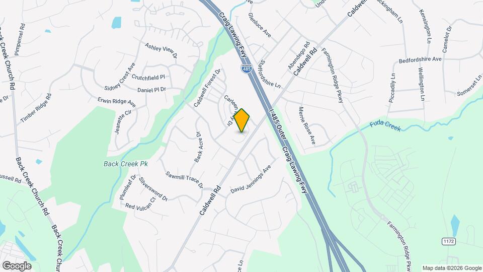 4022 Linsbury Ct Map and Location Details