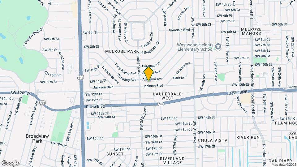 3431 Jackson Blvd Map and Location Details