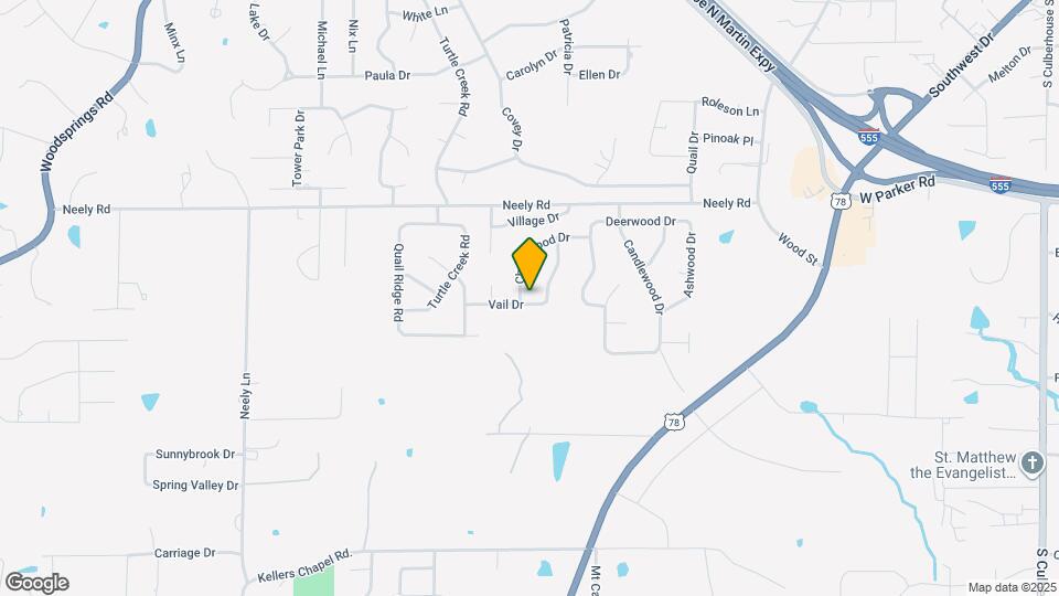 2006 Vail Dr Map and Location Details
