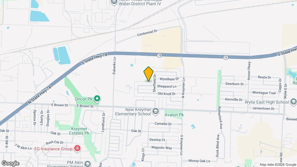 1113 Sheppard Ln Map and Location Details