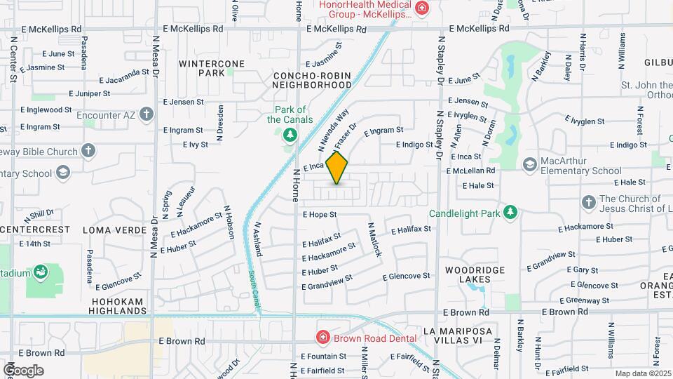 1535 1535 North Horne Ave Map and Location Details