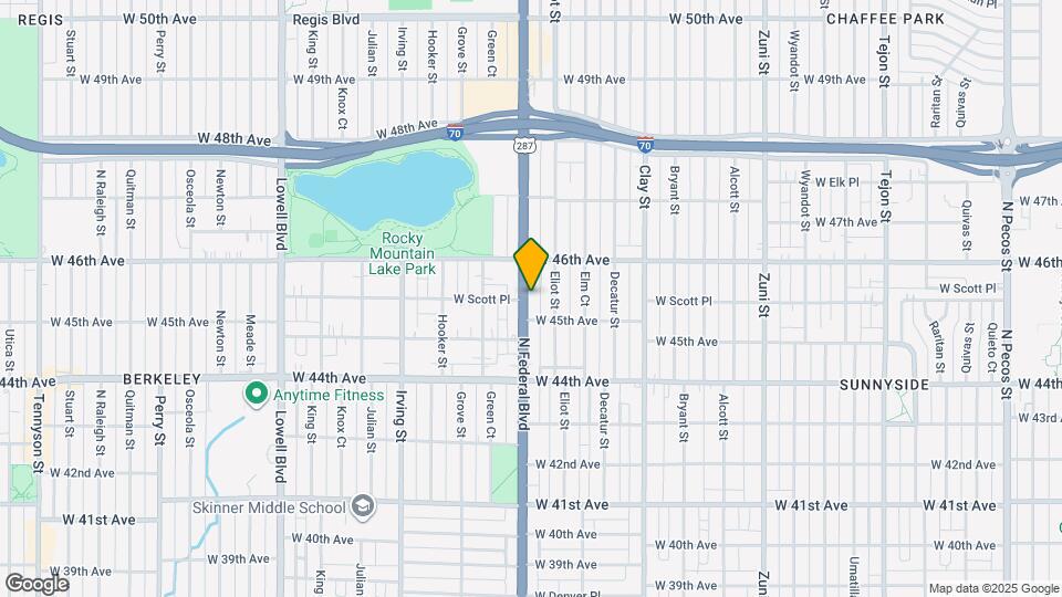 4530 Federal Blvd Map and Location Details