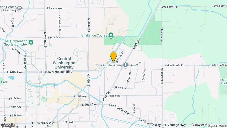 1505 N Brook Ct Map and Location Details