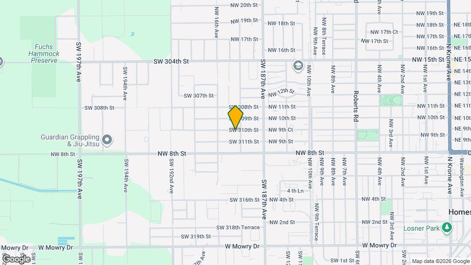 1610 NW 9th Ct Map and Location Details