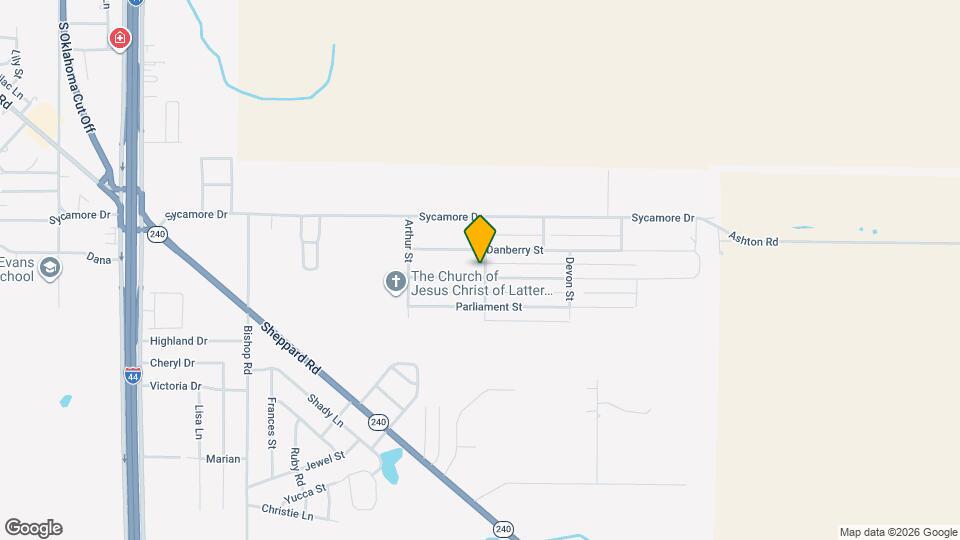 1223 Amherst St Map and Location Details