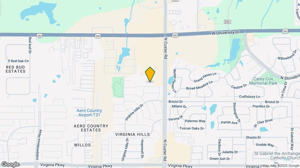 9100 Warren Dr Map and Location Details