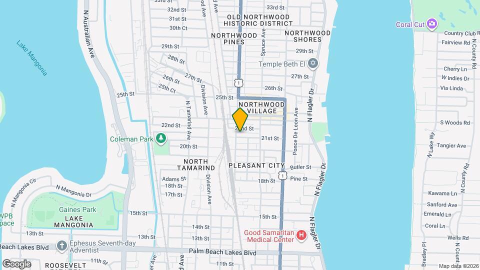 545 21st St Mapa y Detalles de la Ubicación