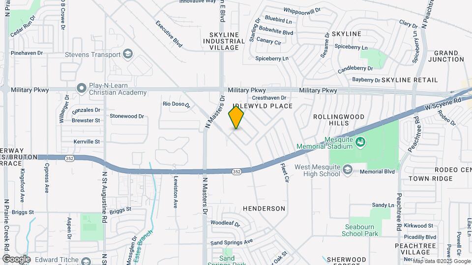 2932 Meadowlark Dr Map and Location Details