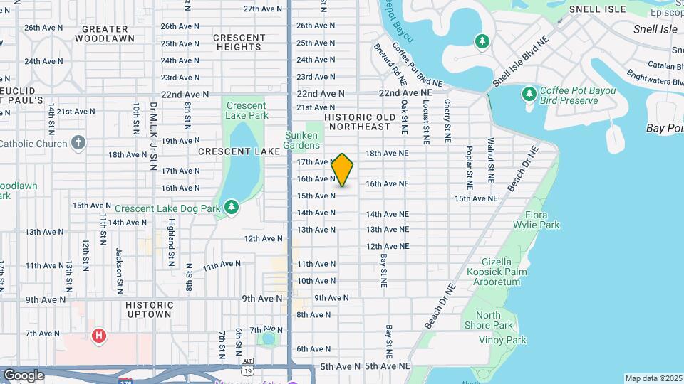 121 15th Ave N-Unit -1/2 Mapa y Detalles de la Ubicación