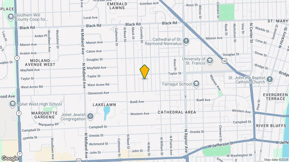 414 Cornelia St-Unit -Apartment 1 Map and Location Details